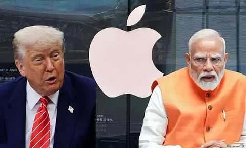இந்தியாவில் ஐபோன் உற்பத்தியை நிறுத்த ஆப்பிள் நிறுவனத்திடம் கோரிய டிரம்ப்!