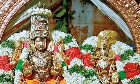 திருமண யோகம் தரும் மானாமதுரை ஆனந்தவல்லி சோமநாதர்