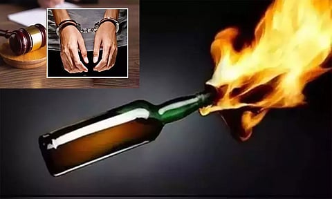 நெல்லையில் தி.மு.க. கவுன்சிலர் வீட்டில் பெட்ரோல் குண்டு வீசிய 3 வாலிபர்கள் கைது