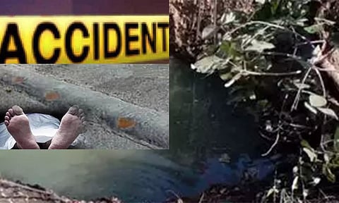 ஆந்திராவில் கிணற்றில் கார் பாய்ந்து 3 பேர் பலி