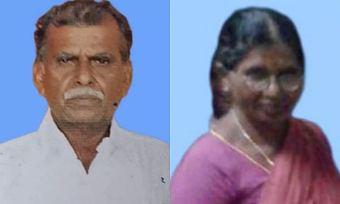 கொலை செய்யப்பட்ட தம்பதியை காணலாம்.