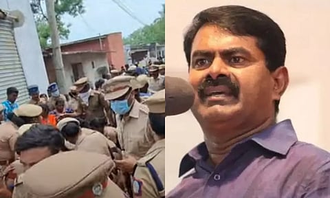 அனகாபுத்தூரில் மக்கள் குடியிருப்புகளைக் கையகப்படுத்தும் முடிவை அரசு கைவிட வேண்டும் - சீமான்