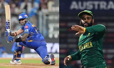 டி20 கிரிக்கெட்டில் பவுமா சாதனையை சமன் செய்தார் சூர்யகுமார் யாதவ்