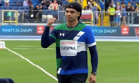 ஜானுஸ் குசோசின்ஸ்கி நினைவு தடகளம்: 2வது இடம் பிடித்தார் நீரஜ் சோப்ரா