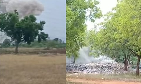 சிவகாசி அருகே பட்டாசு ஆலையில் வெடிவிபத்து