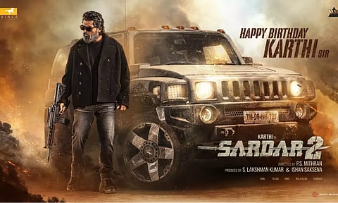 கார்த்தி-க்கு பிறந்தநாள் வாழ்த்து தெரிவித்த சர்தார் 2 படக்குழு
