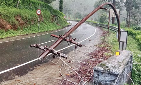 ரெட் அலர்ட் எதிரொலி - கோவை, நீலகிரியில் கொட்டித்தீர்த்த கனமழை