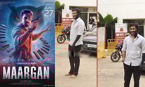 தீக்காய மேக்கப் உடன் டிரெய்லர் வெளியீட்டு விழாவிற்கு வந்த நடிகர் விஜய் ஆண்டனி!