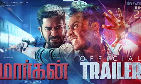 விஜய் ஆண்டனியின் `மார்கன்' படத்தின் டிரெய்லர் ரிலீஸ்