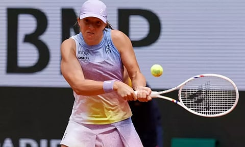 பிரெஞ்சு ஓபன் டென்னிஸ்: ஸ்வியாடெக், பவுலினி 2வது சுற்றில் வெற்றி