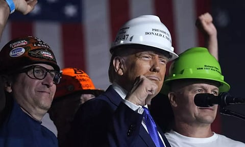 வெளிநாடுகளில் இருந்து இறக்குமதி செய்யப்படும் இரும்புக்கு 50 சதவீதம் வரி - டிரம்ப் அறிவிப்பு