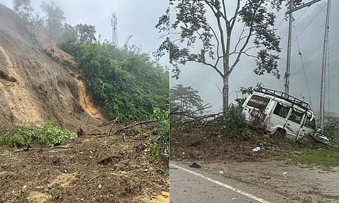 அருணாச்சல பிரதேசத்தில் கனமழை: நிலச்சரிவில் கார் கவிழ்ந்ததில் 7 பேர் உயிரிழப்பு