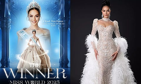 2025-ம் ஆண்டிற்கான உலக அழகி பட்டத்தை வென்றார் தாய்லாந்தை சேர்ந்த சுசாதா சுவாங்ஸ்ரீ