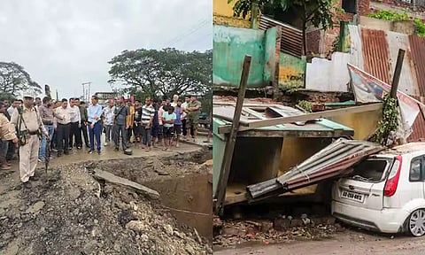 வடகிழக்கு மாநிலங்களில் கனமழை: அசாம் - மேகாலயாவை இணைக்கும் முக்கிய சாலை துண்டிப்பு