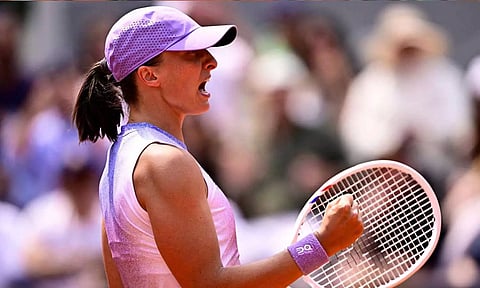 பிரெஞ்சு ஓபன் டென்னிஸ்: அரையிறுதியில் இகா ஸ்வியாடெக்