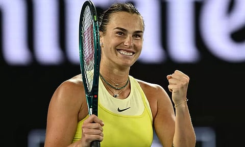 பிரெஞ்சு ஓபன் டென்னிஸ்: இறுதிப்போட்டிக்கு முன்னேறினார் சபலென்கா