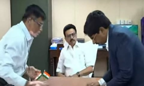 மாநிலங்களவை தேர்தல் - தி.மு.க. வேட்பாளர்கள், கமல்ஹாசன் வேட்புமனு தாக்கல்