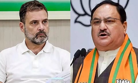 தேர்தல் தோல்விகள் ராகுல் காந்தியை விரக்தியடைய செய்துள்ளன: மேட்ச் பிக்சிங் குற்றச்சாட்டுக்கு ஜே.பி. நட்டா பதில்