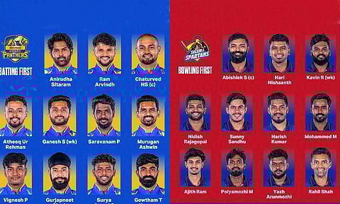 டிஎன்பிஎல்: மதுரை அணிக்கு எதிராக சேலம் அணி பந்து வீச்சு தேர்வு