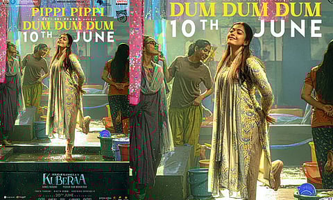 "குபேரா" படத்தின் 3வது சிங்கிள் "பீப்பி பீப்பி டும் டும் டும்" நாளை ரிலீஸ்