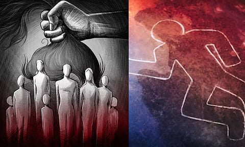 தொடர் பாலியல் தொல்லை கொடுத்தவரை வீடு புகுந்து வெட்டிக் கொன்று எரித்த பெண்கள் - 10 பேர் கைது!