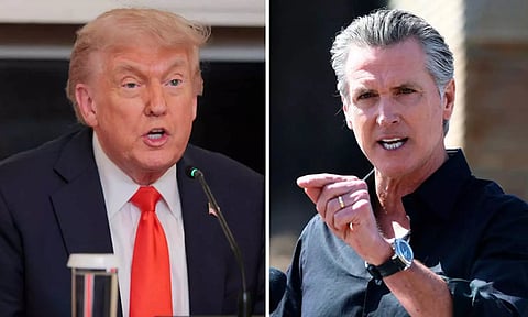 லாஸ் ஏஞ்சல்சில் போராட்டம்: கலிபோர்னியா கவர்னரை கடுமையாக விமர்சித்த டிரம்ப்