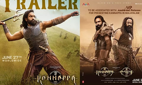 கண்ணப்பா படத்தின் டிரெய்லர் ரிலீஸ் அறிவிப்பு