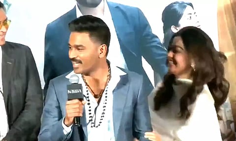 குப்பை கிடங்கில் 7 மணி நேரம்: எப்படின்னு எனக்கு இன்னும் தெரியல- ராஷ்மிகாவை பாராட்டிய தனுஷ்