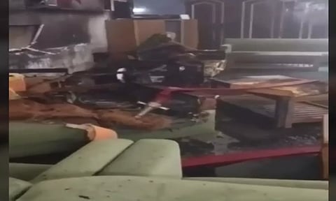 சட்டசபை வளாகத்தில் திடீர் தீ விபத்து: ஜம்முவில் பரபரப்பு