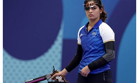 உலகக் கோப்பை துப்பாக்கி சுடுதல்: ஏமாற்றம் அளித்த மனு பாக்கர்