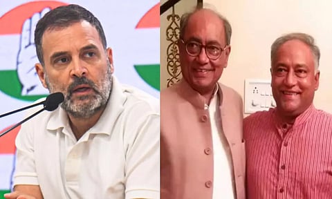 ராகுல் காந்தியை விமர்சித்த திக்விஜய் சிங் சகோதரரை கட்சியில் இருந்து நீக்கிய காங்கிரஸ்