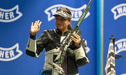 உலகக் கோப்பை துப்பாக்கி சுடுதல்: வெண்கலம் வென்றார் இந்திய வீராங்கனை சிப்ட் கவுர் சம்ரா