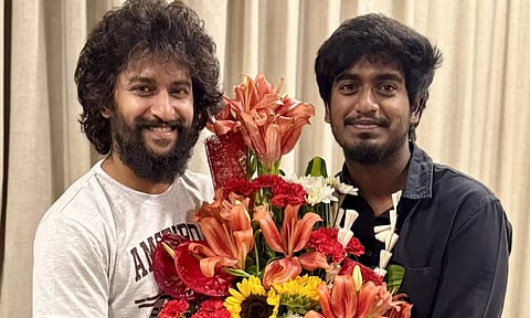 டூரிஸ்ட் ஃபேமிலி இயக்குநரை நேரில் அழைத்து பாராட்டிய நானி