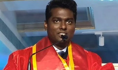 அட்லீக்கு கௌரவ டாக்டர் பட்டம் - தளபதி விஜய் ஸ்டைலில் சொன்ன குட்டி ஸ்டோரி