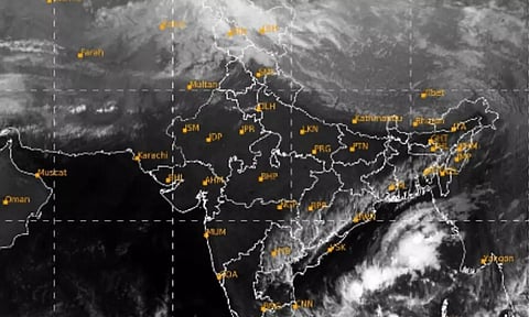 வடகிழக்கு மாநிலங்களில் நிலவிய ஆழ்ந்த காற்றழுத்த தாழ்வு பகுதி வலுவிழந்தது