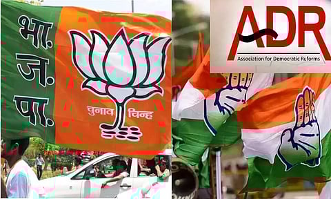 2024 தேர்தலில் ரூ.6,268 கோடி நிதி பெற்ற பாஜக.. ரூ.1,494 கோடி செலவு - காங்கிரஸ் எவ்வளவு தெரியுமா?