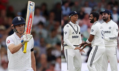 பும்ரா அபார பந்துவீச்சு: இங்கிலாந்து முதல் இன்னிங்சில் 465 ரன்கள் குவித்து ஆல்அவுட்