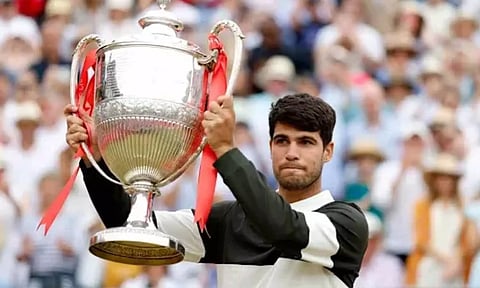 2-வது குயின்ஸ் கிளப் பட்டத்தை வென்ற கார்லஸ் அல்காரஸ்