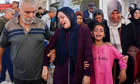 உதவிப் பொருட்களுக்காக காத்திருந்த மக்கள் மீது இஸ்ரேல் துப்பாக்கிச்சூடு.. 25 பேர் பலி - 146 பேர் படுகாயம்