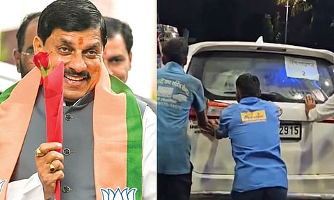 தண்ணீர் கலந்த டீசல்.. பழுதடைந்து பாதியில் நின்ற மத்திய பிரதேச முதல்வரின் 19 கான்வாய் வாகனங்கள்!