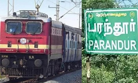 ரெயில் கட்டணம் உயர்வு, பரந்தூரில் ரெயில் நிலையம்... அப்டேட் கொடுத்த ரெயில்வே இணை அமைச்சர்