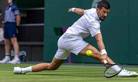 விம்பிள்டன் டென்னிஸ்: நோவாக் ஜோக்கொவிச் 3-வது சுற்றுக்கு முன்னேற்றம்