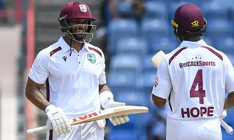 இரண்டாவது டெஸ்ட்: வெஸ்ட் இண்டீஸ் முதல் இன்னிங்சில் 253 ரன்களுக்கு ஆல் அவுட்