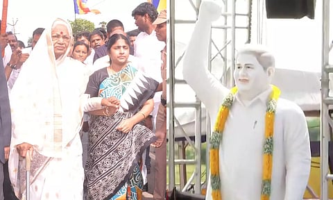 முதலாம் ஆண்டு நினைவுநாள் - ஆம்ஸ்ட்ராங் நினைவிடத்தில் தலைவர்கள் மரியாதை