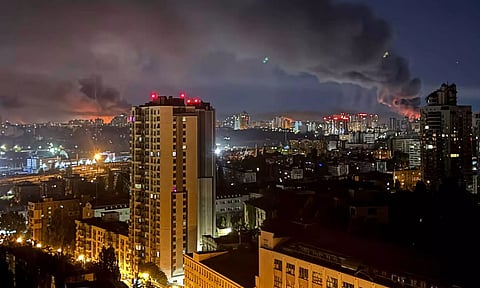 உக்ரைன் மீது இதுவரை இல்லாத அளவிற்கு ட்ரோன் தாக்குதல் நடத்திய ரஷியா