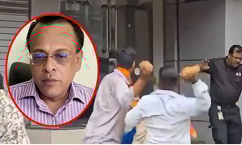 VIDEO: மகாராஷ்டிராவில் மராத்தி கற்க மறுத்த தொழிலதிபரின் அலுவலகம் சூறையாடல்