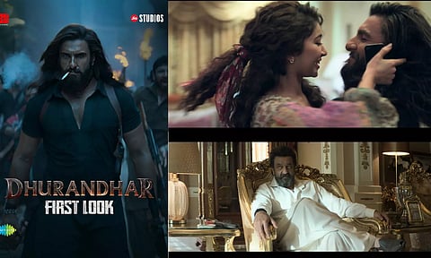 Dhurandhar first look : அதிரடி ஆக்ஷன் மோடில் ரன்வீர் சிங்
