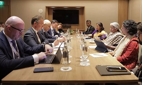 இந்தியா- ரஷியா இடையிலான நீண்டகால கூட்டாண்மை குறித்து நிர்மலா சீதாராமன் விவாதம்