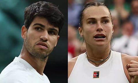 விம்பிள்டன் டென்னிஸ்: சபலென்கா, அல்காரஸ் காலிறுதி சுற்றுக்கு முன்னேற்றம்