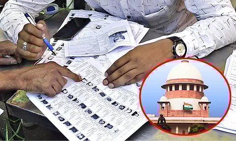 வாக்காளர் பட்டியல் திருத்தத்திற்கு இடைக்கால தடை விதிக்க உச்ச நீதிமன்றம் மறுப்பு